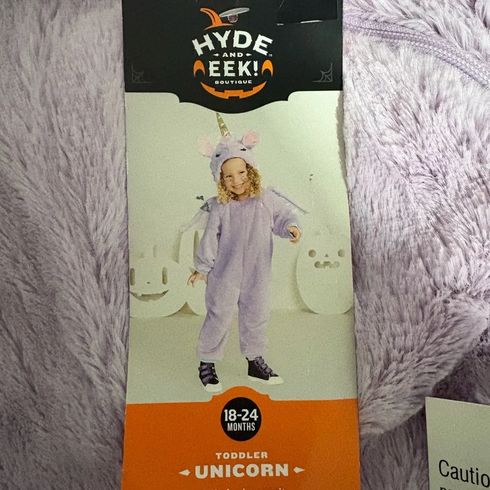 Kids Unicorn Costume - Purple